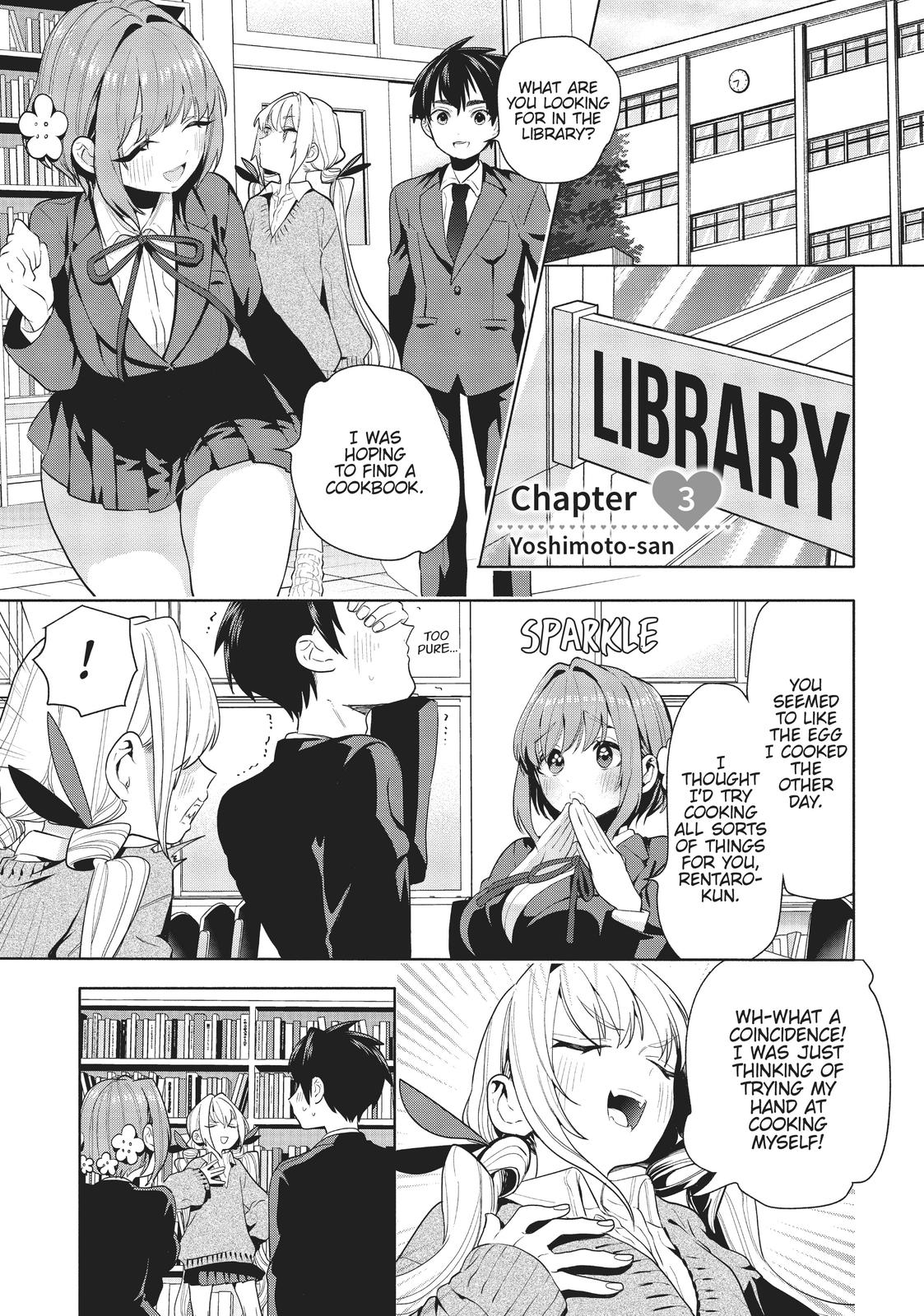 The 100 Girlfriends Who Really, Really, Really, Really, REALLY Love You Chapter 3 — page 1