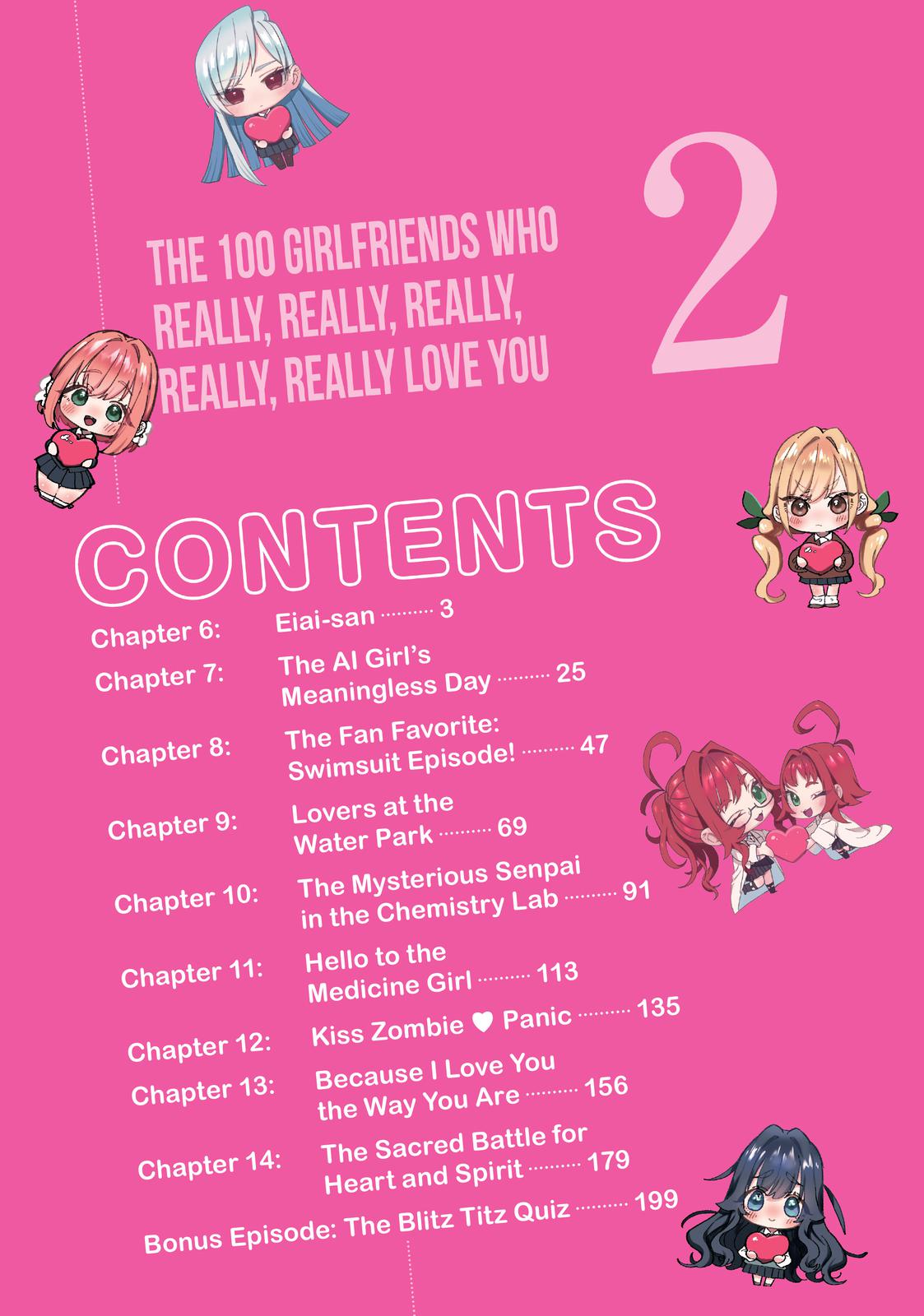 The 100 Girlfriends Who Really, Really, Really, Really, REALLY Love You Chapter 6 — page 3