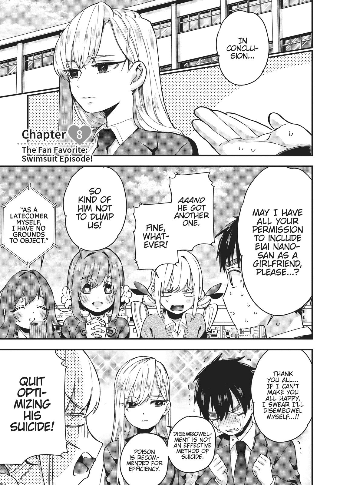 The 100 Girlfriends Who Really, Really, Really, Really, REALLY Love You Chapter 8 — page 1