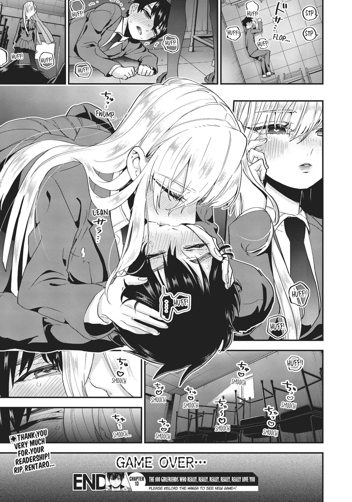 The 100 Girlfriends Who Really, Really, Really, Really, REALLY Love You Chapter 13 — page 12
