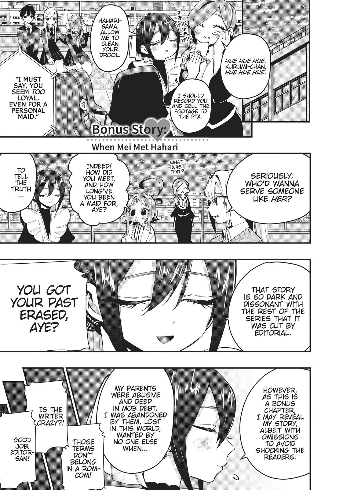 The 100 Girlfriends Who Really, Really, Really, Really, REALLY Love You Chapter 32.5 — page 1