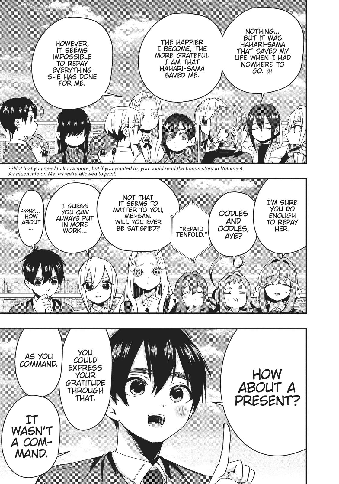 The 100 Girlfriends Who Really, Really, Really, Really, REALLY Love You Chapter 47 — page 3