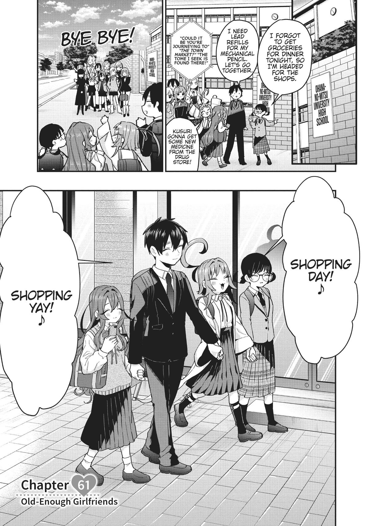 The 100 Girlfriends Who Really, Really, Really, Really, REALLY Love You Chapter 61 — page 1