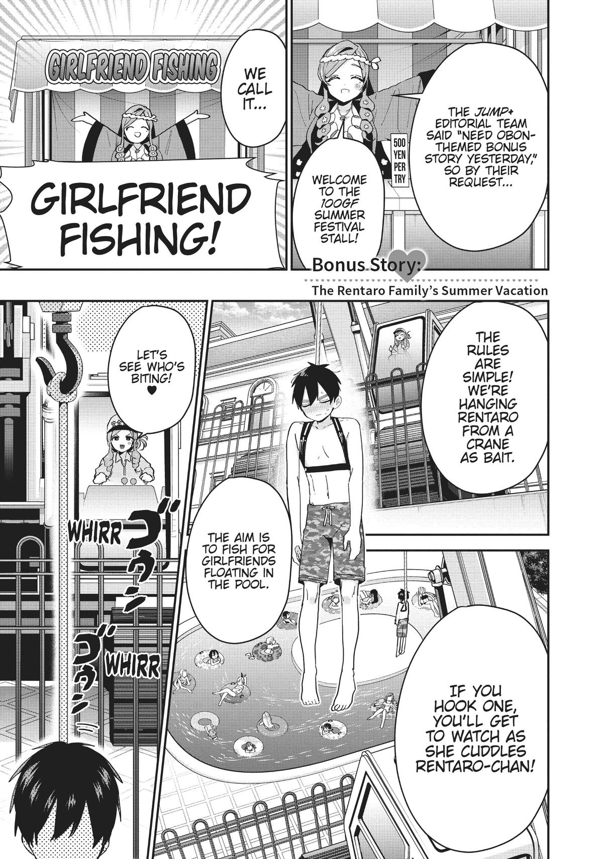The 100 Girlfriends Who Really, Really, Really, Really, REALLY Love You Chapter 68.5 — page 1