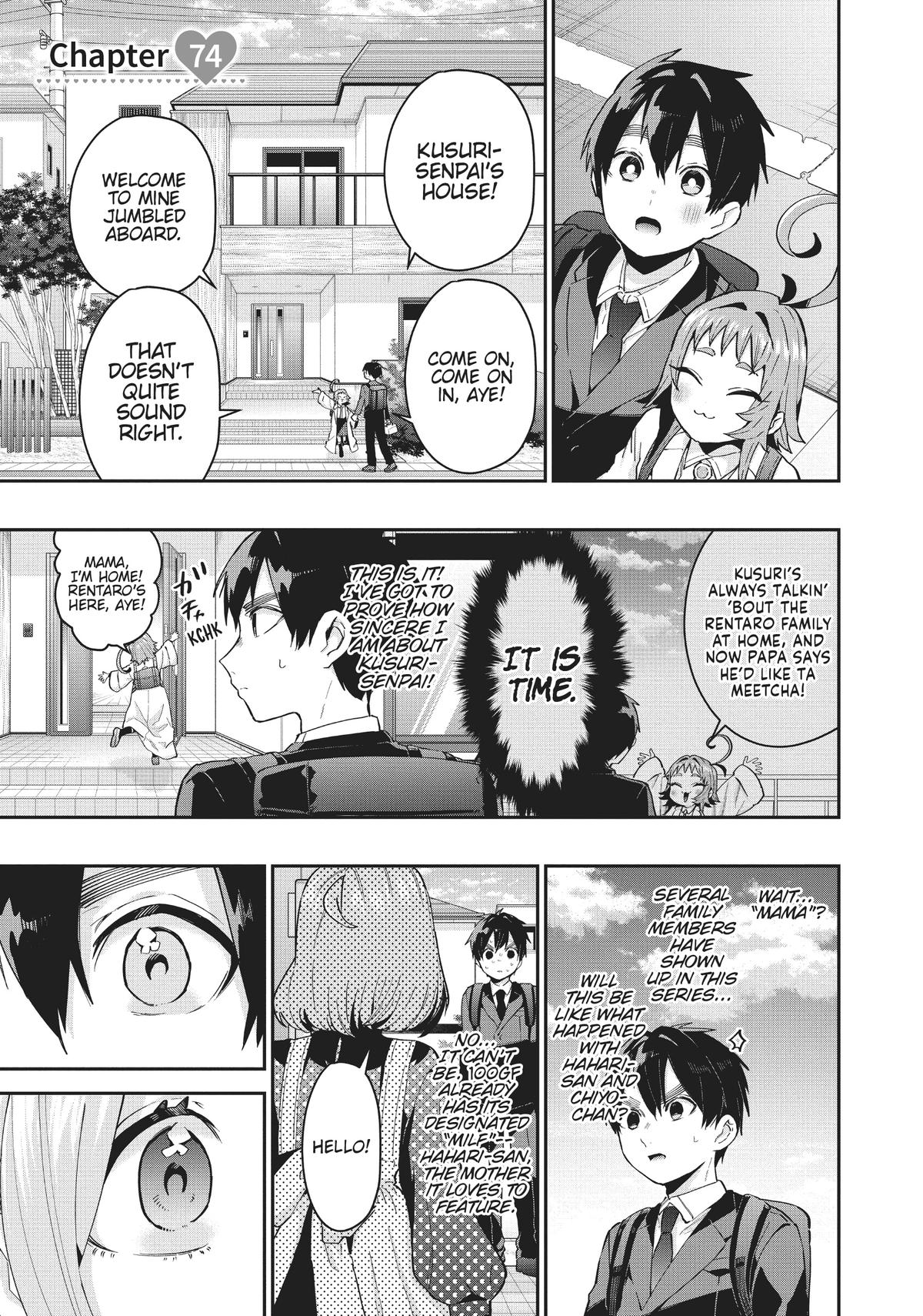 The 100 Girlfriends Who Really, Really, Really, Really, REALLY Love You Chapter 74 — page 1