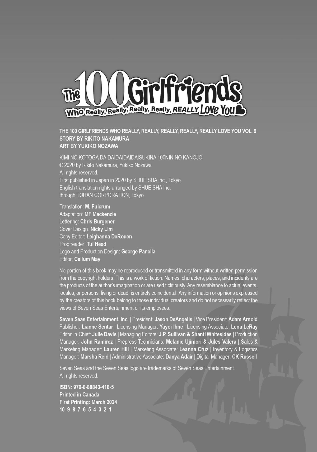 The 100 Girlfriends Who Really, Really, Really, Really, REALLY Love You Chapter 77.5 — page 27