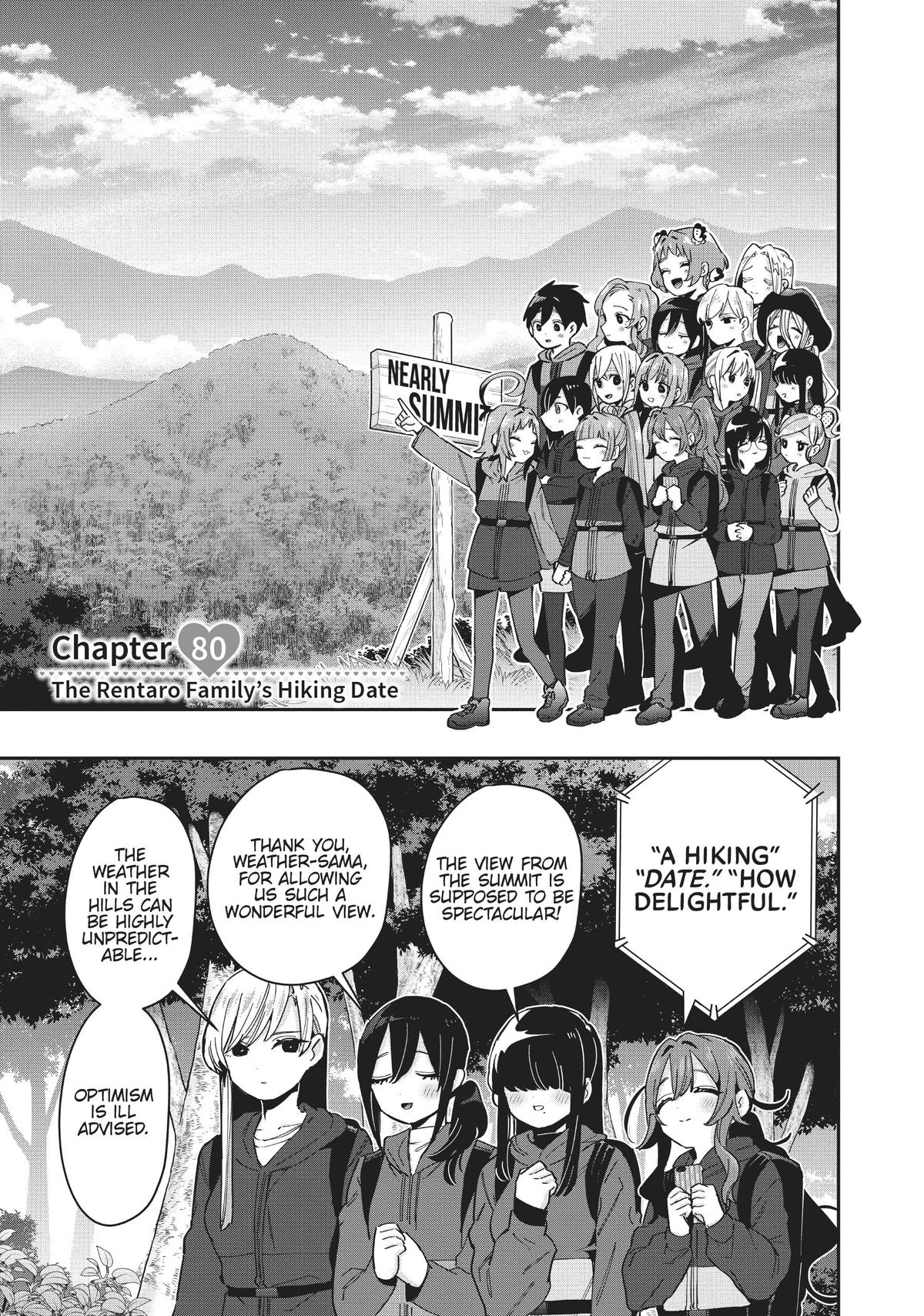 The 100 Girlfriends Who Really, Really, Really, Really, REALLY Love You Chapter 80 — page 1