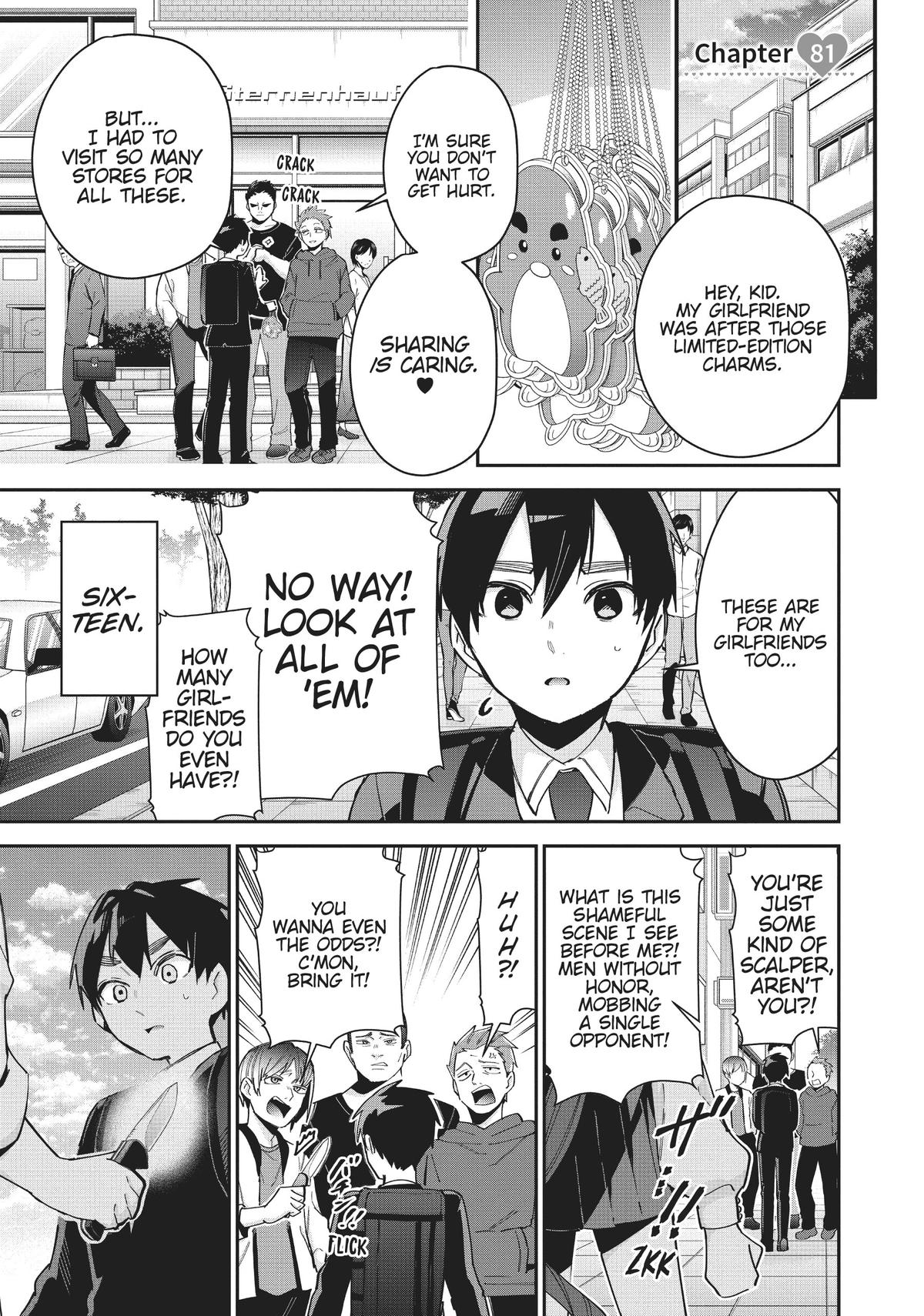 The 100 Girlfriends Who Really, Really, Really, Really, REALLY Love You Chapter 81 — page 1