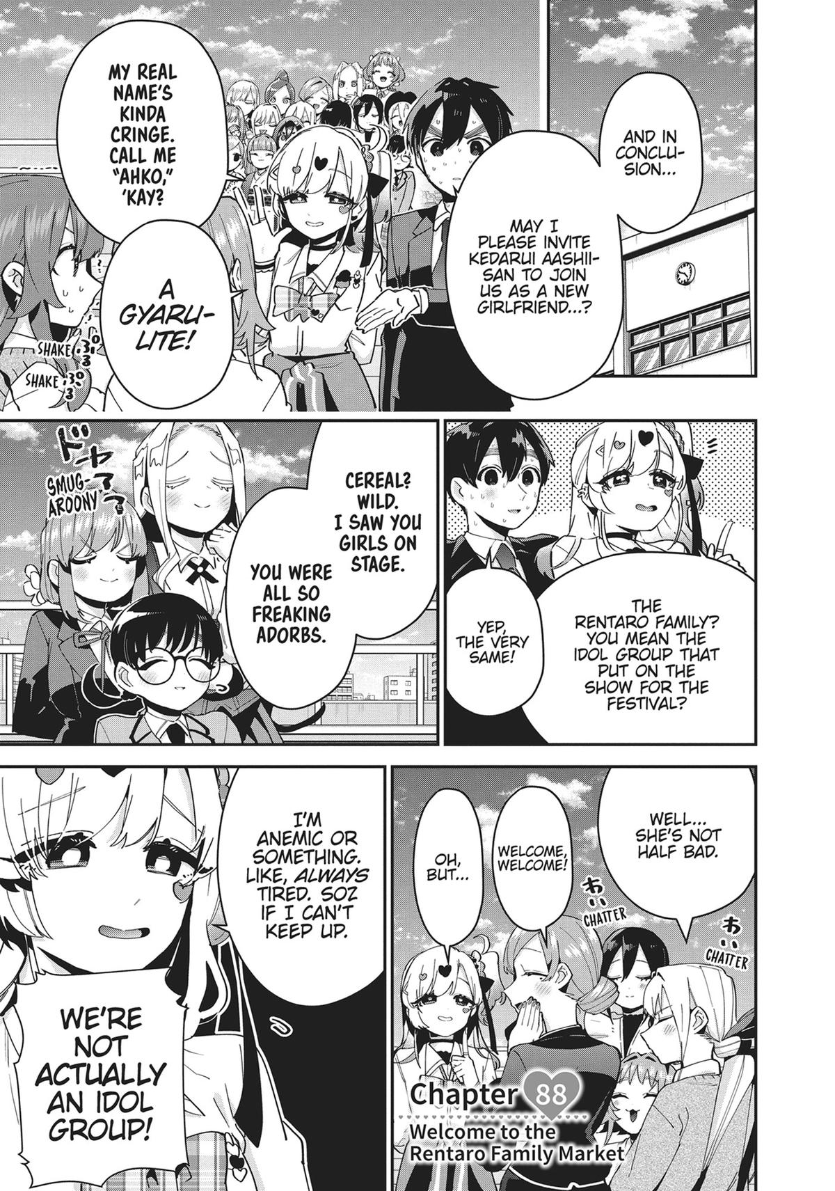 The 100 Girlfriends Who Really, Really, Really, Really, REALLY Love You Chapter 88 — page 1