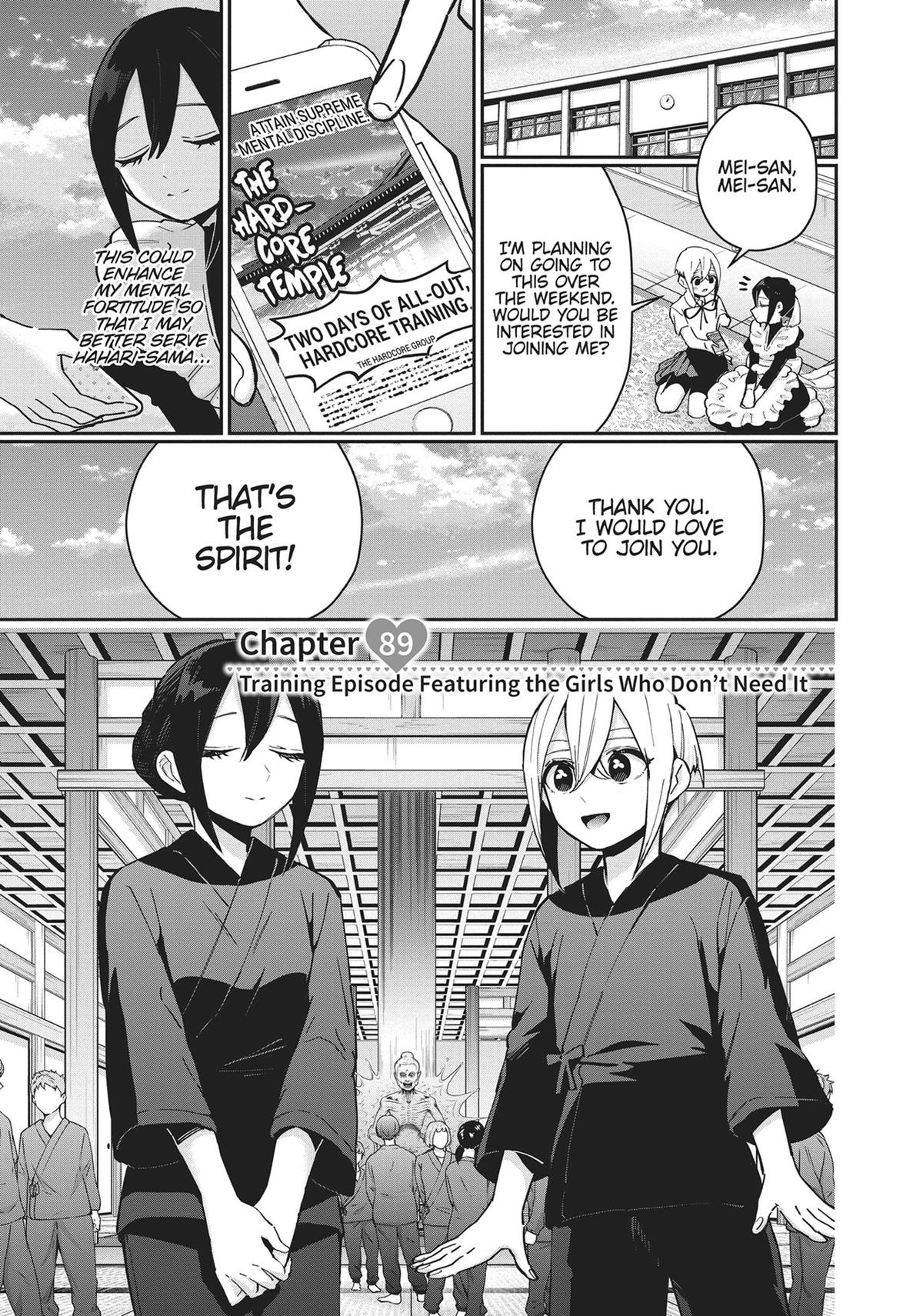 The 100 Girlfriends Who Really, Really, Really, Really, REALLY Love You Chapter 89 — page 1