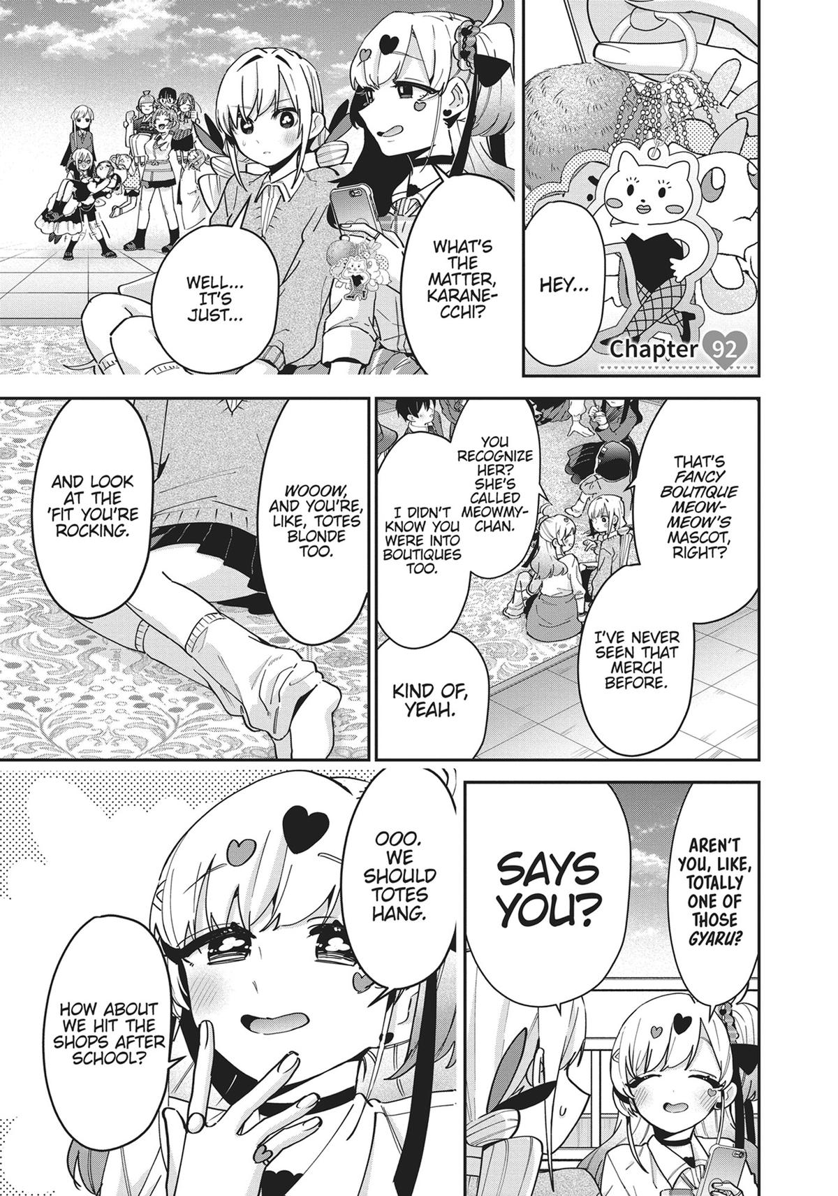 The 100 Girlfriends Who Really, Really, Really, Really, REALLY Love You Chapter 92 — page 1