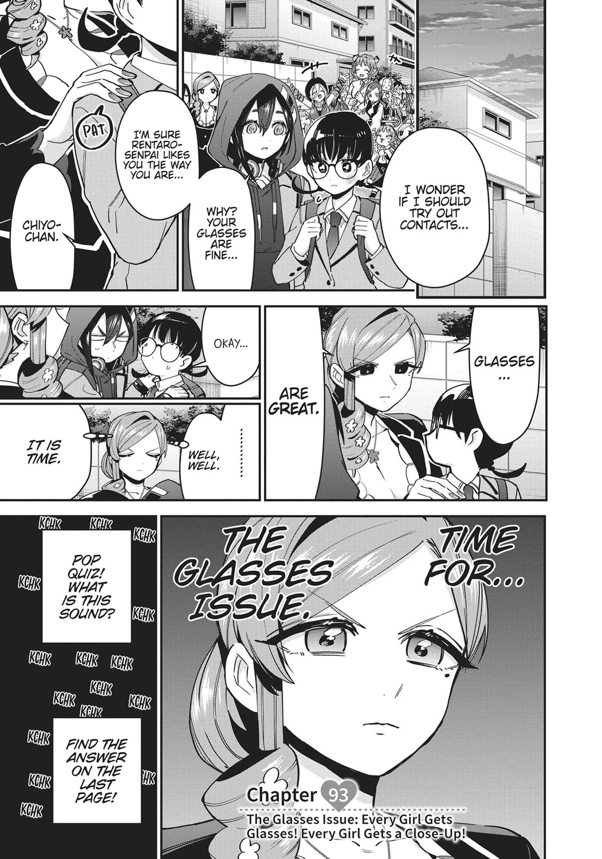 The 100 Girlfriends Who Really, Really, Really, Really, REALLY Love You Chapter 93 — page 1