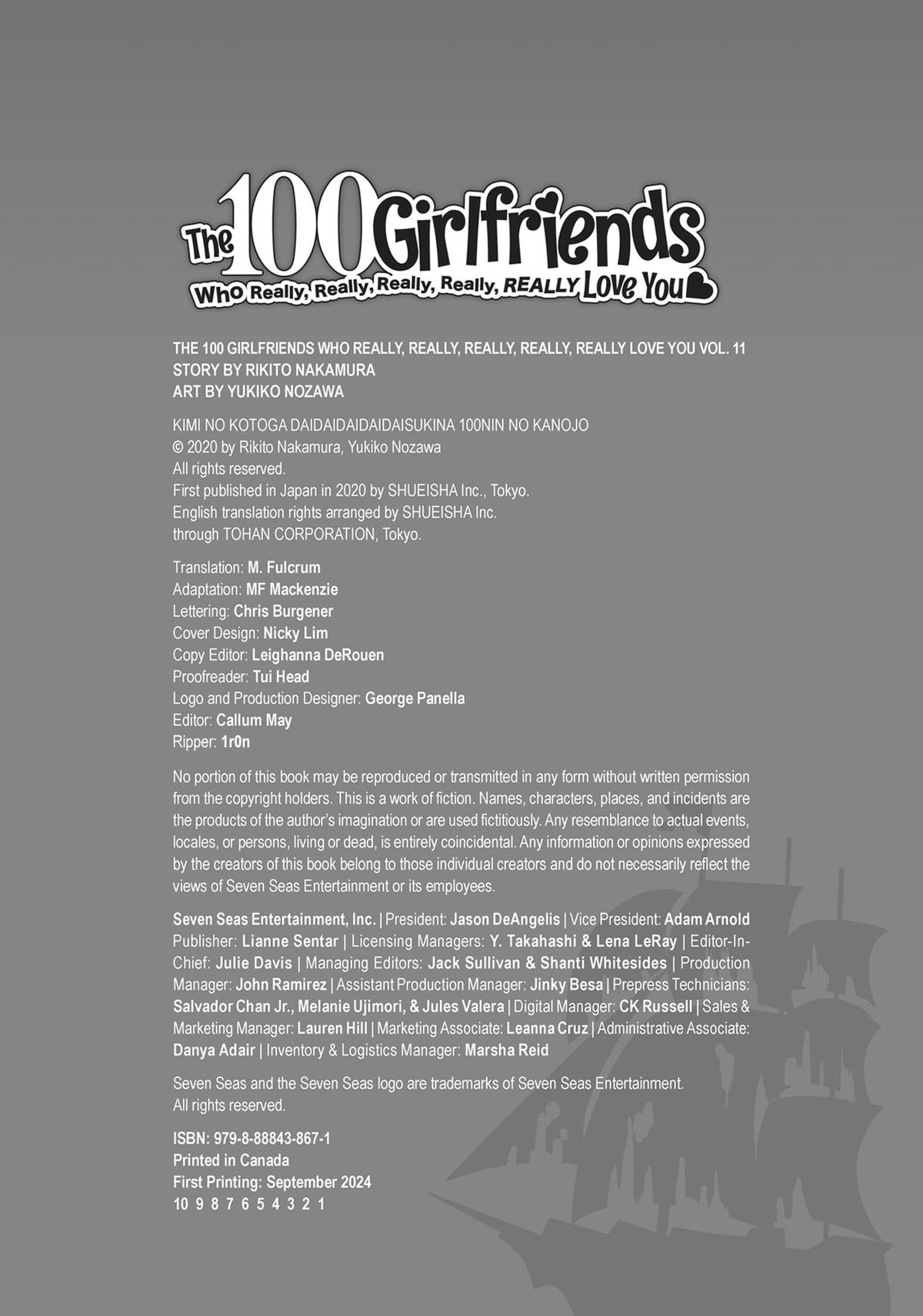 The 100 Girlfriends Who Really, Really, Really, Really, REALLY Love You Chapter 95 — page 32