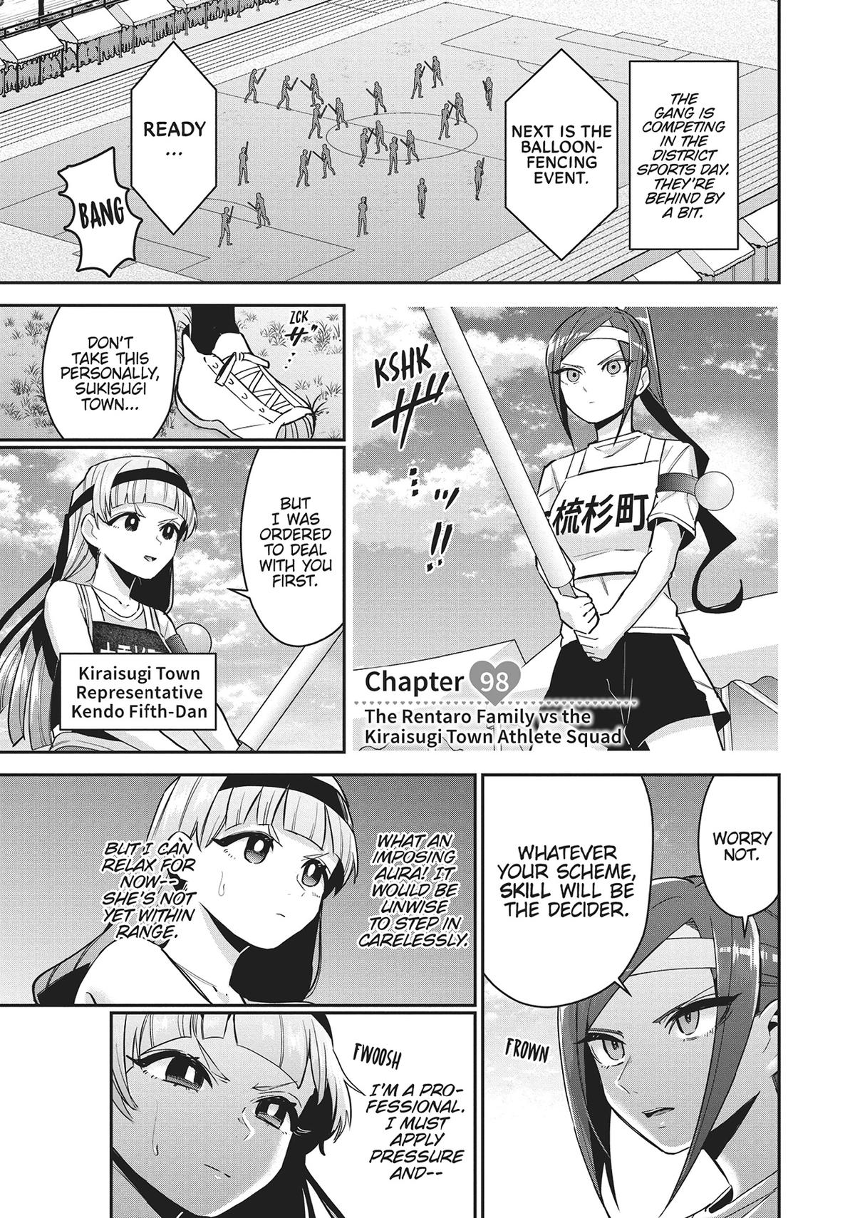 The 100 Girlfriends Who Really, Really, Really, Really, REALLY Love You Chapter 98 — page 1