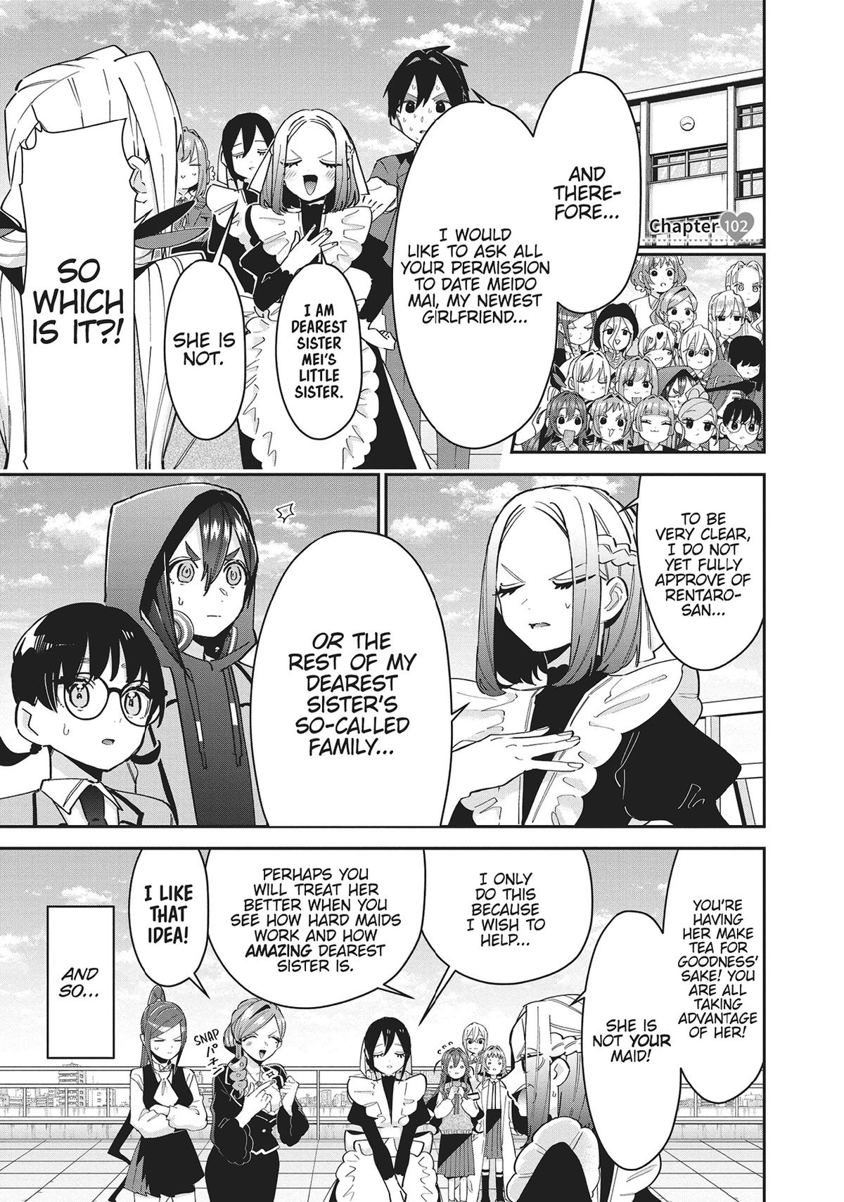 The 100 Girlfriends Who Really, Really, Really, Really, REALLY Love You Chapter 102 — page 1
