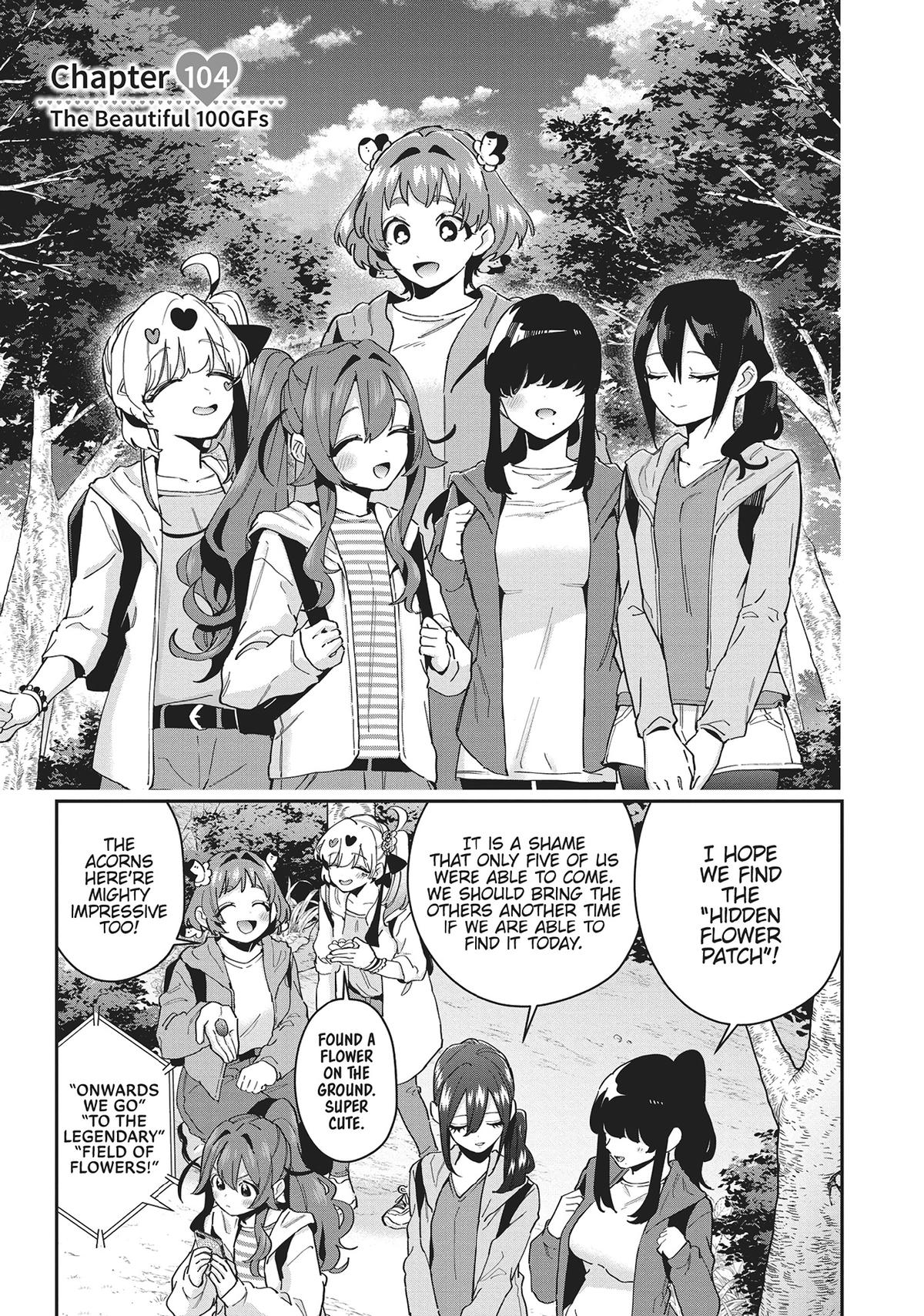 The 100 Girlfriends Who Really, Really, Really, Really, REALLY Love You Chapter 104 — page 1