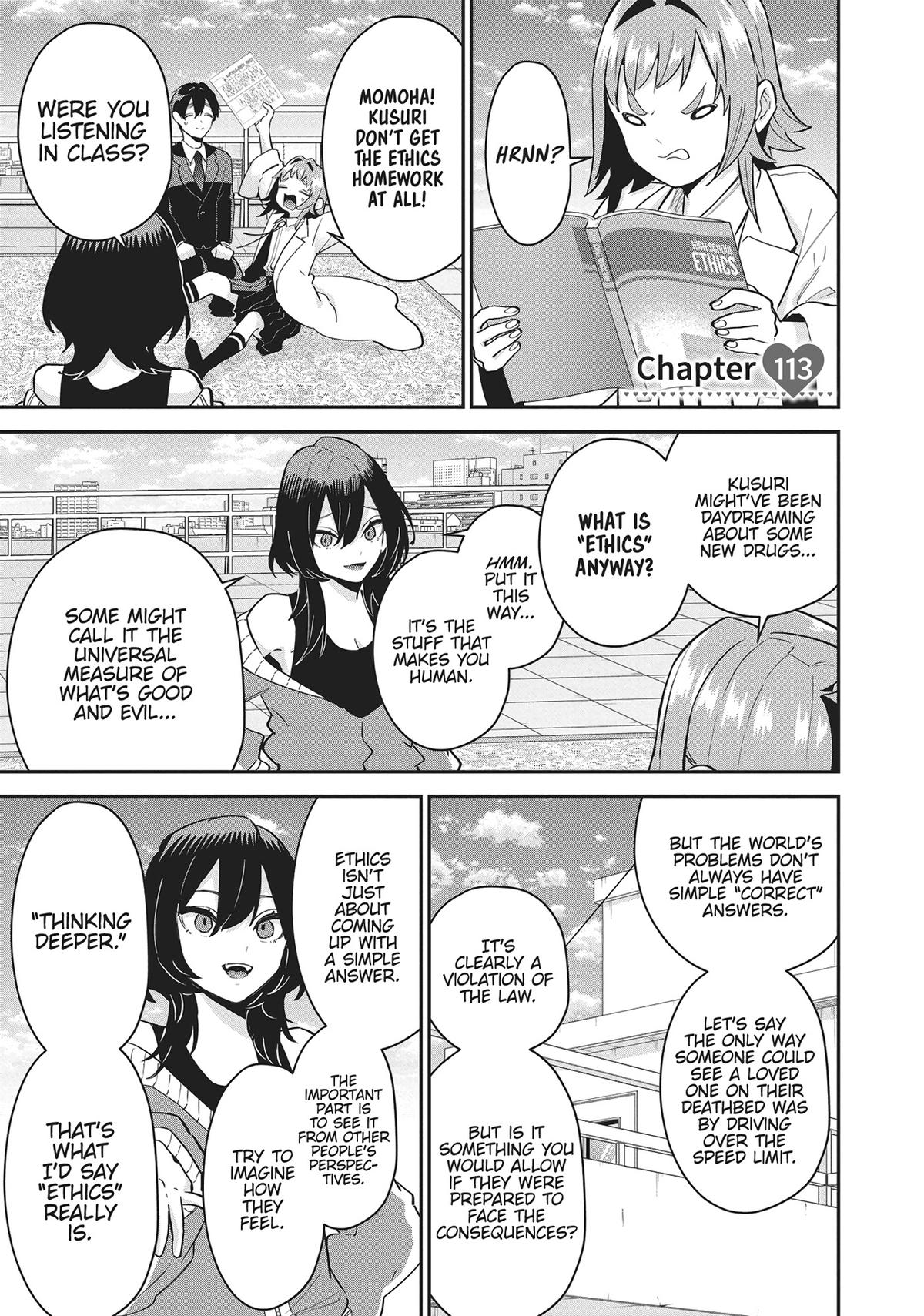 The 100 Girlfriends Who Really, Really, Really, Really, REALLY Love You Chapter 113 — page 1