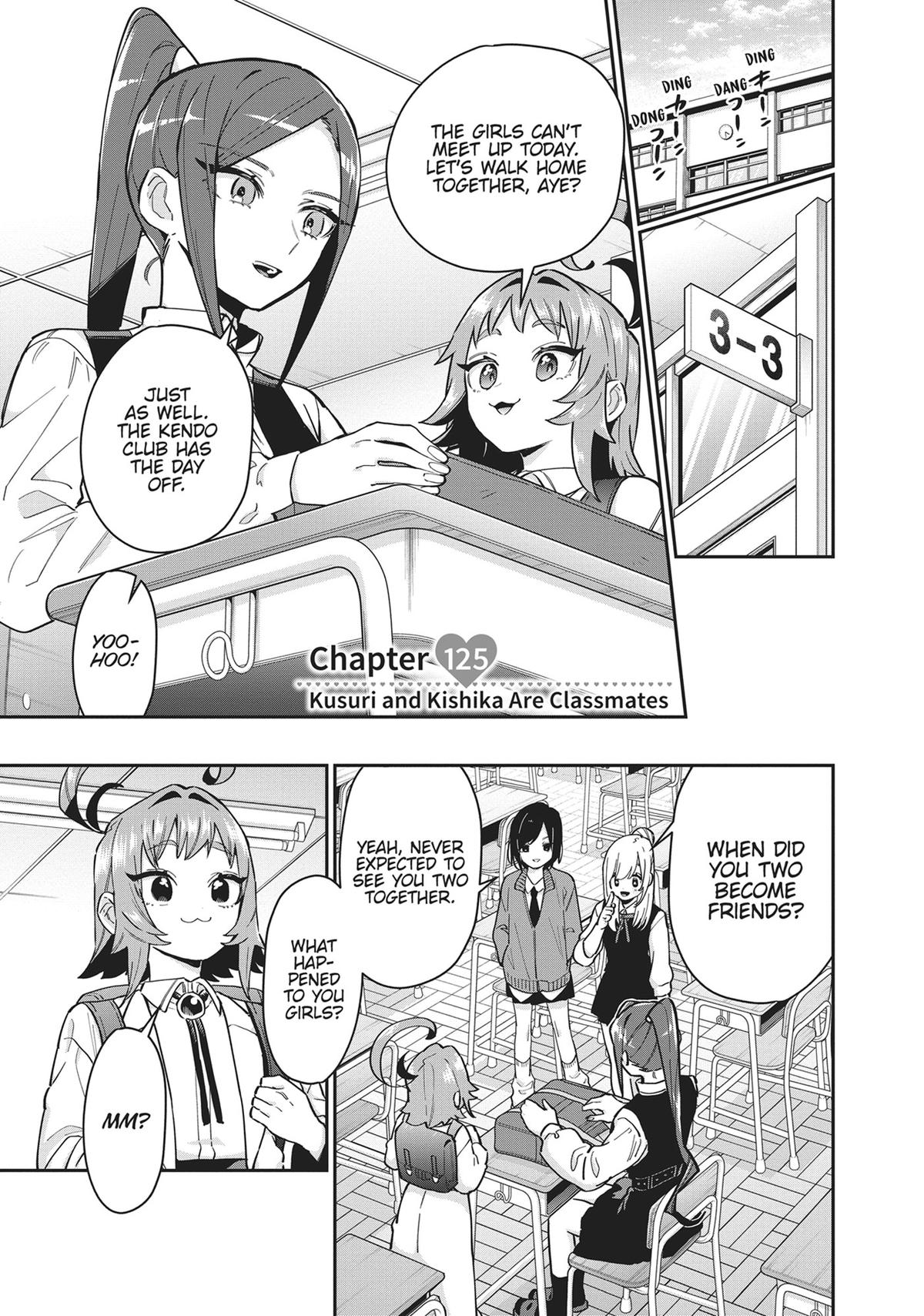The 100 Girlfriends Who Really, Really, Really, Really, REALLY Love You Chapter 125 — page 1