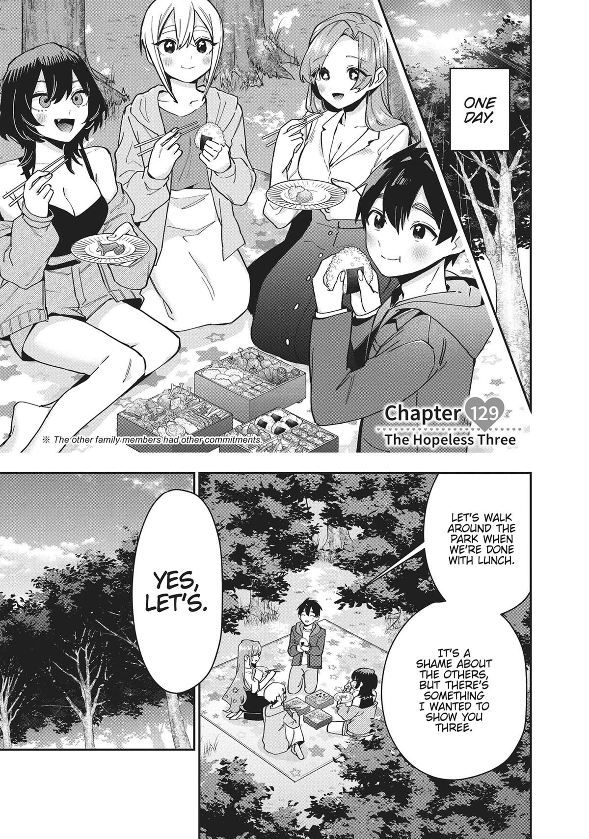 The 100 Girlfriends Who Really, Really, Really, Really, REALLY Love You Chapter 129 — page 1