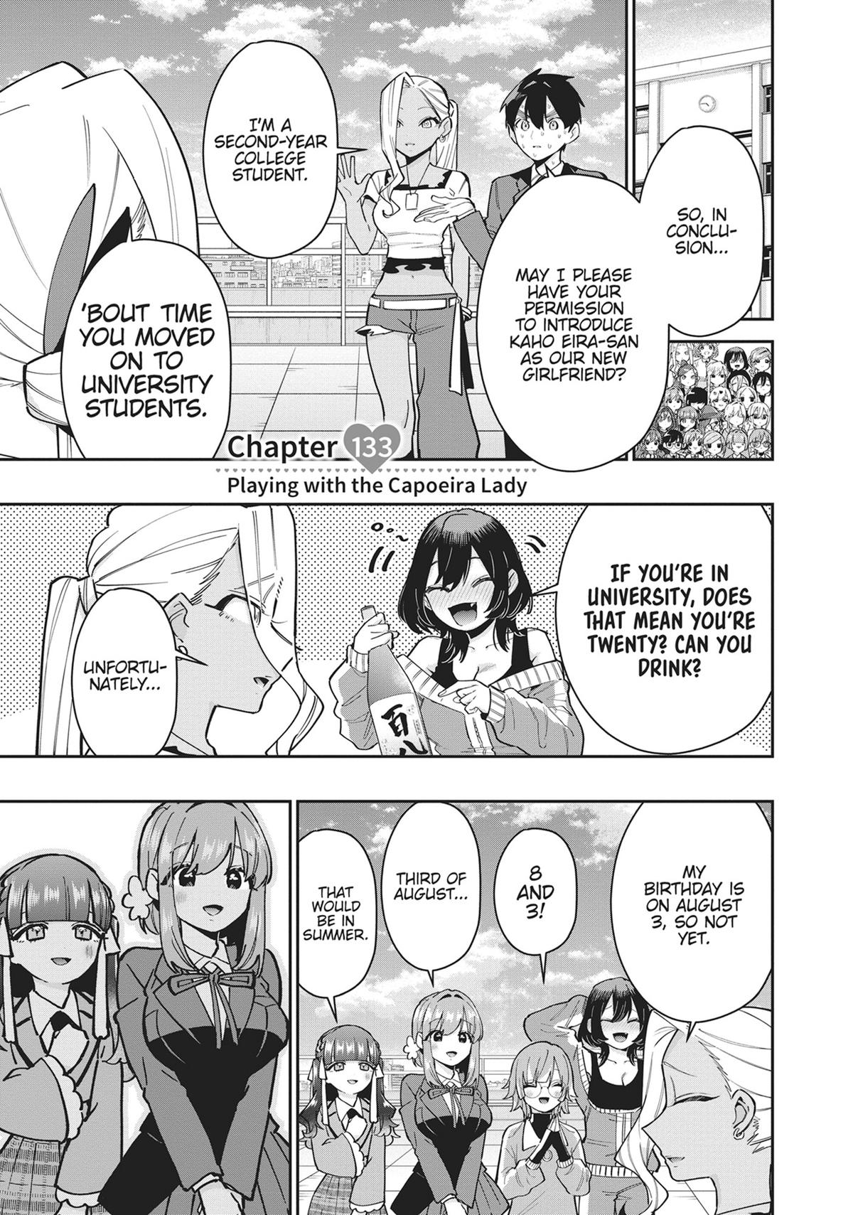 The 100 Girlfriends Who Really, Really, Really, Really, REALLY Love You Chapter 133 — page 1