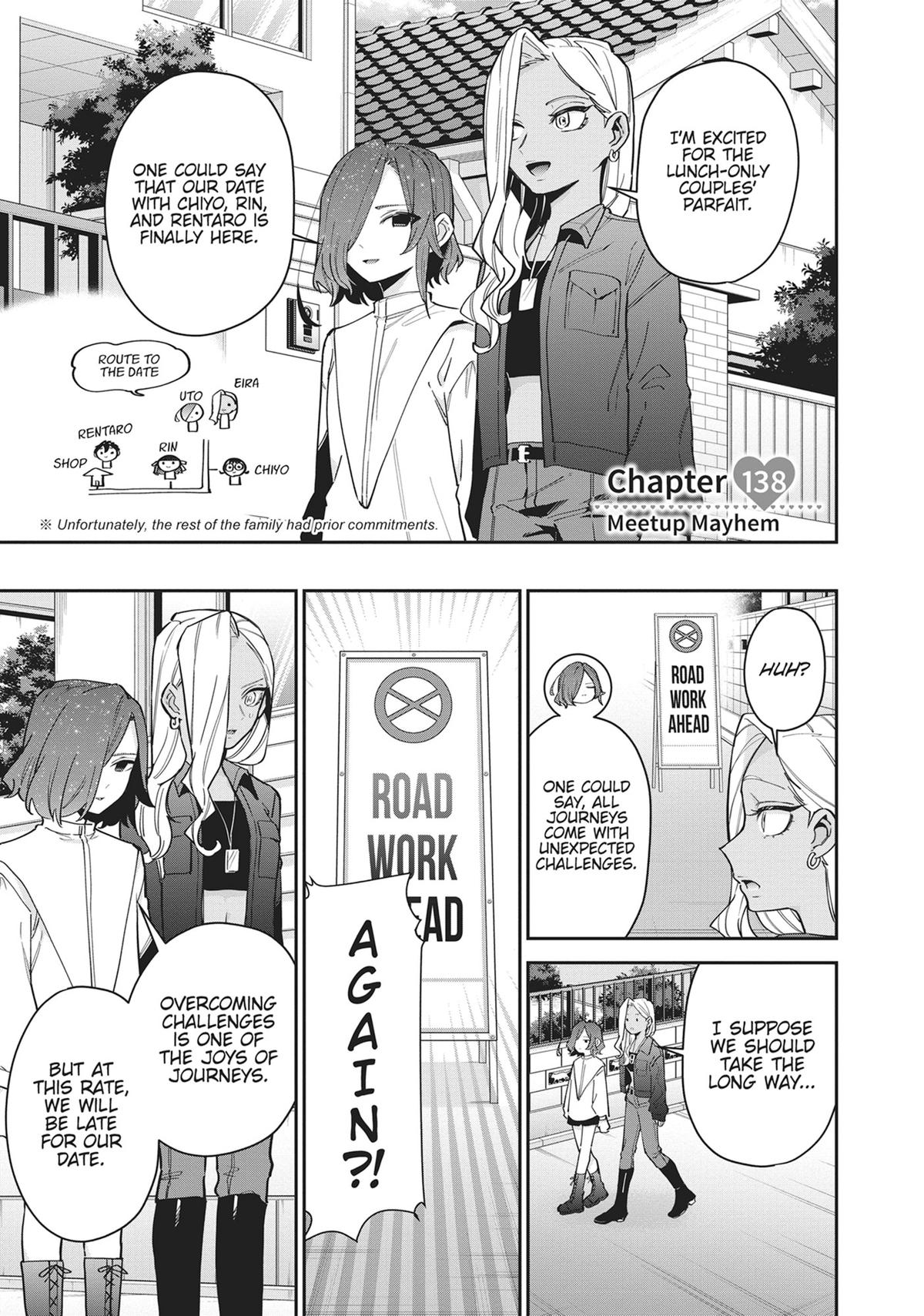 The 100 Girlfriends Who Really, Really, Really, Really, REALLY Love You Chapter 138 — page 1