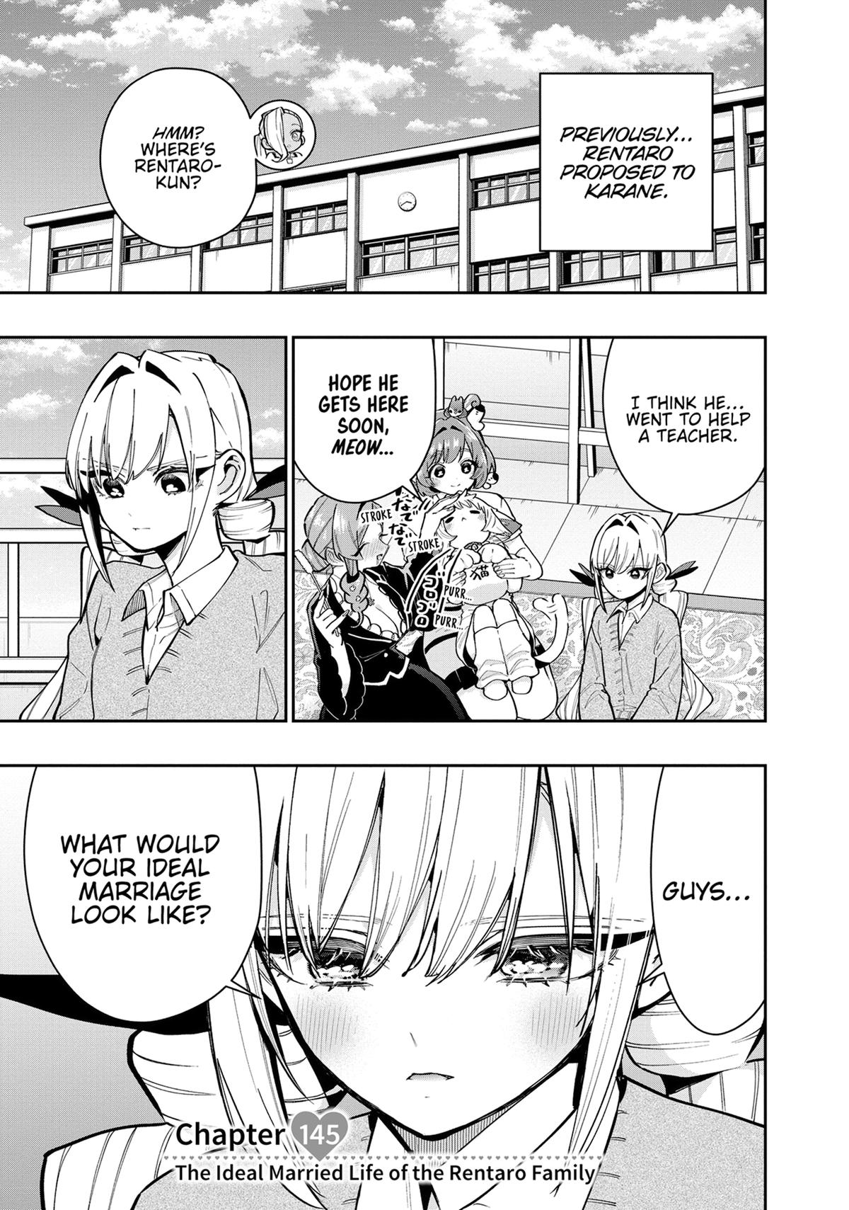 The 100 Girlfriends Who Really, Really, Really, Really, REALLY Love You Chapter 145 — page 1