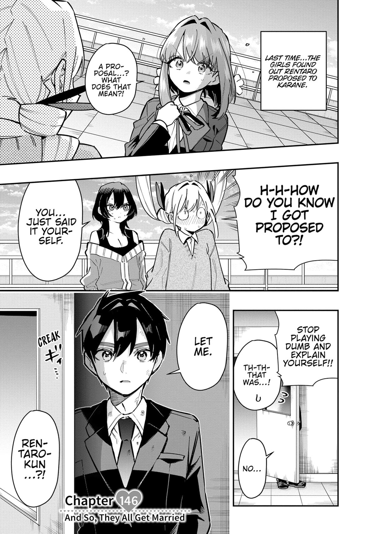 The 100 Girlfriends Who Really, Really, Really, Really, REALLY Love You Chapter 146 — page 1