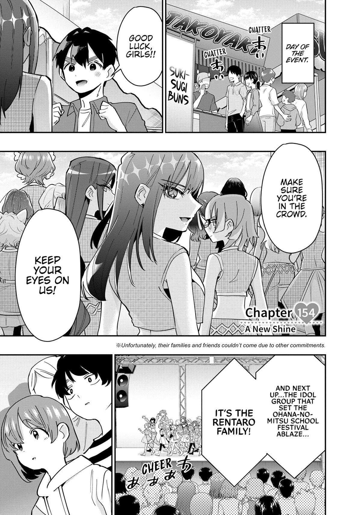 The 100 Girlfriends Who Really, Really, Really, Really, REALLY Love You Chapter 154 — page 1