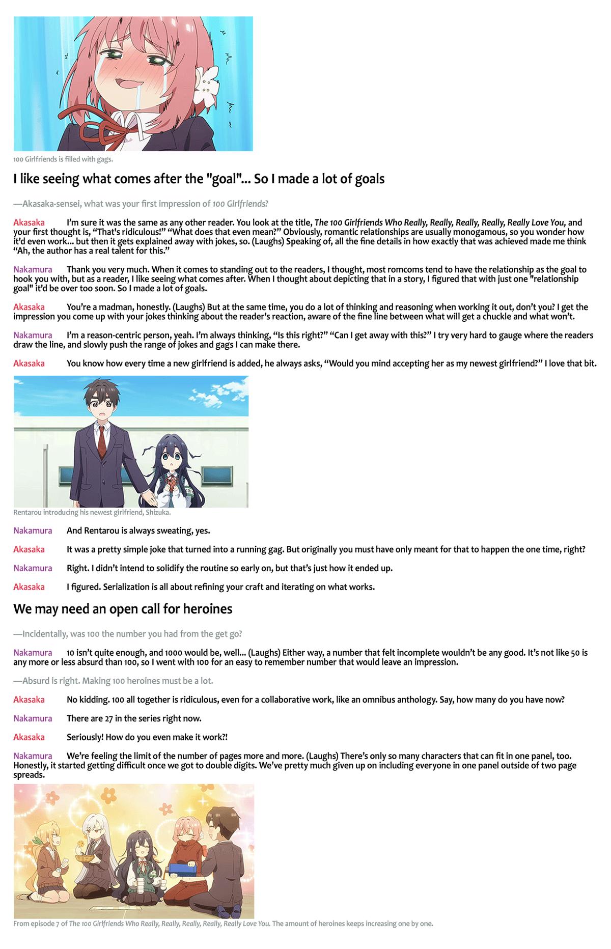 The 100 Girlfriends Who Really, Really, Really, Really, REALLY Love You Chapter 160 — page 23