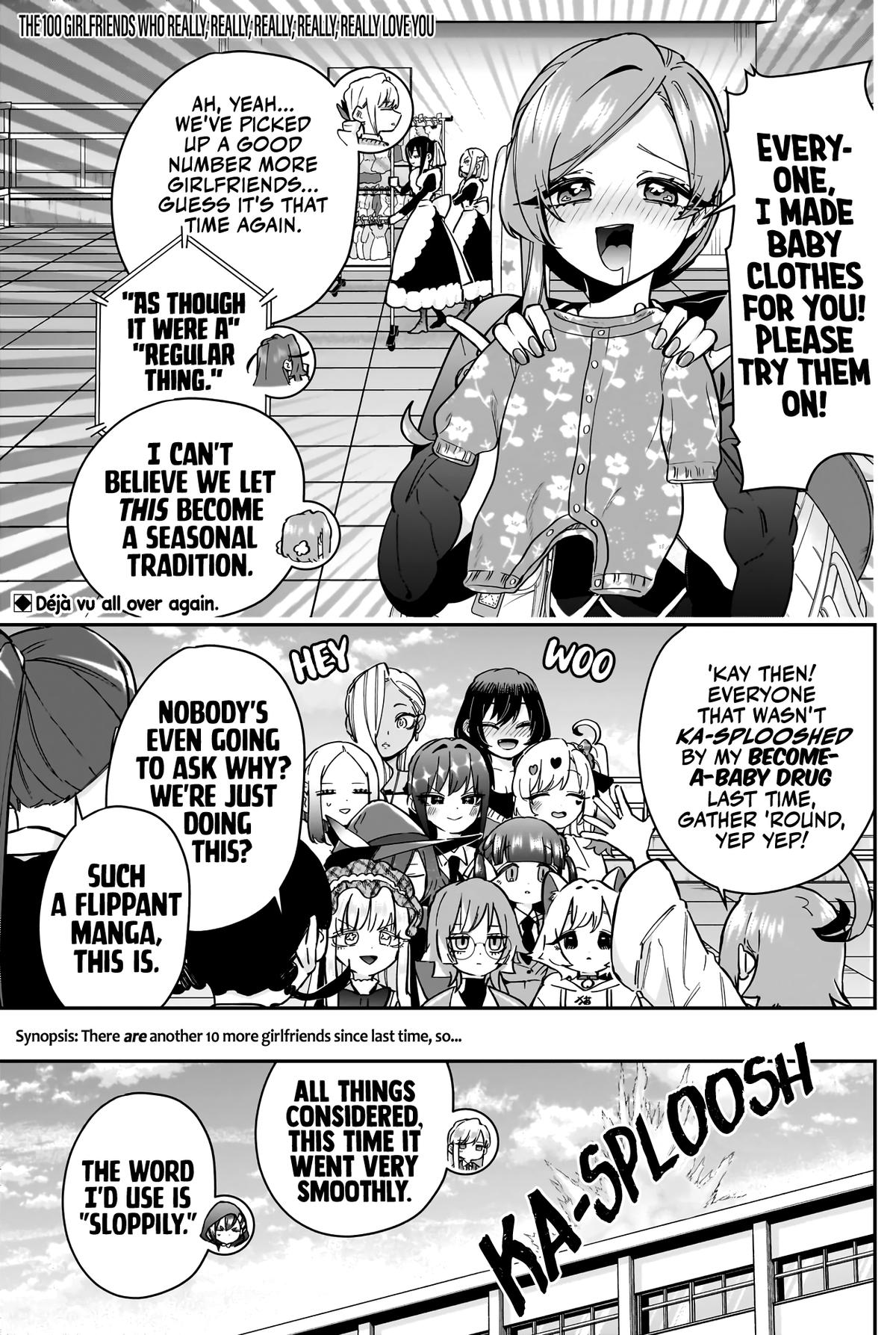 The 100 Girlfriends Who Really, Really, Really, Really, REALLY Love You Chapter 167 — page 2