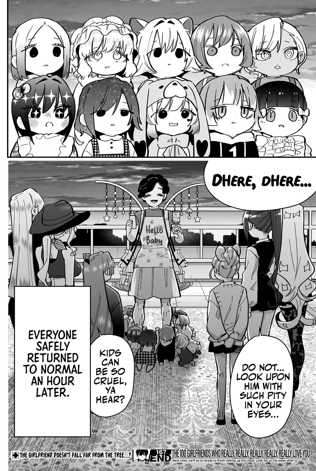 The 100 Girlfriends Who Really, Really, Really, Really, REALLY Love You Chapter 167 — page 21