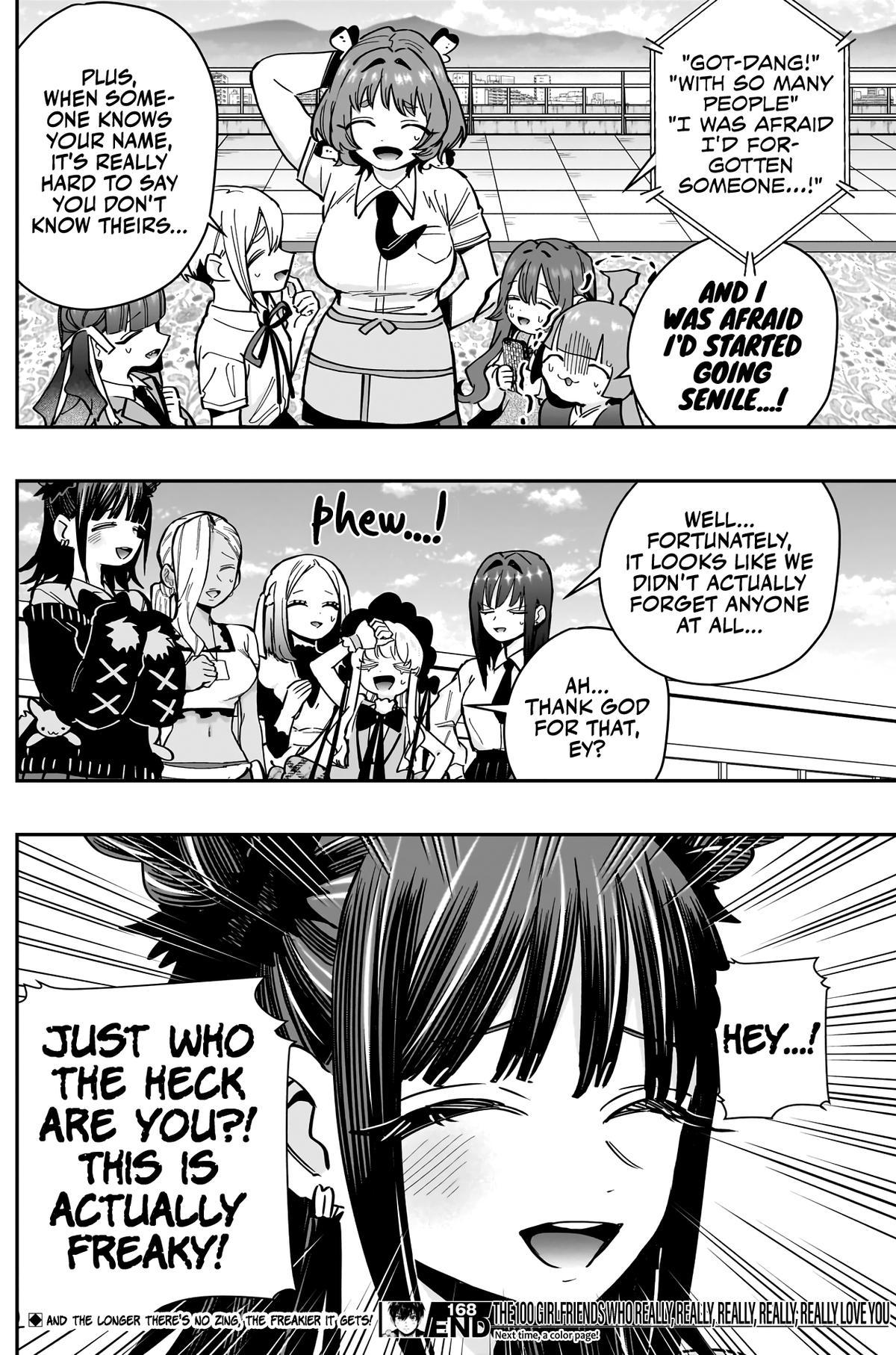 The 100 Girlfriends Who Really, Really, Really, Really, REALLY Love You Chapter 168 — page 21