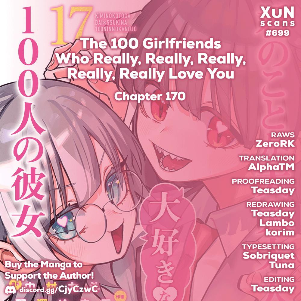 The 100 Girlfriends Who Really, Really, Really, Really, REALLY Love You Chapter 170 — page 1