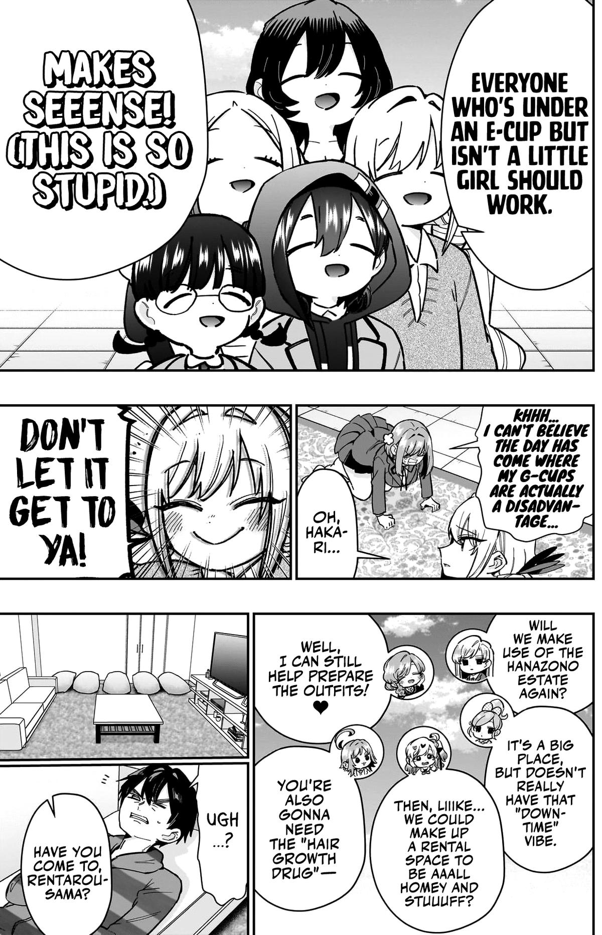 The 100 Girlfriends Who Really, Really, Really, Really, REALLY Love You Chapter 172 — page 4
