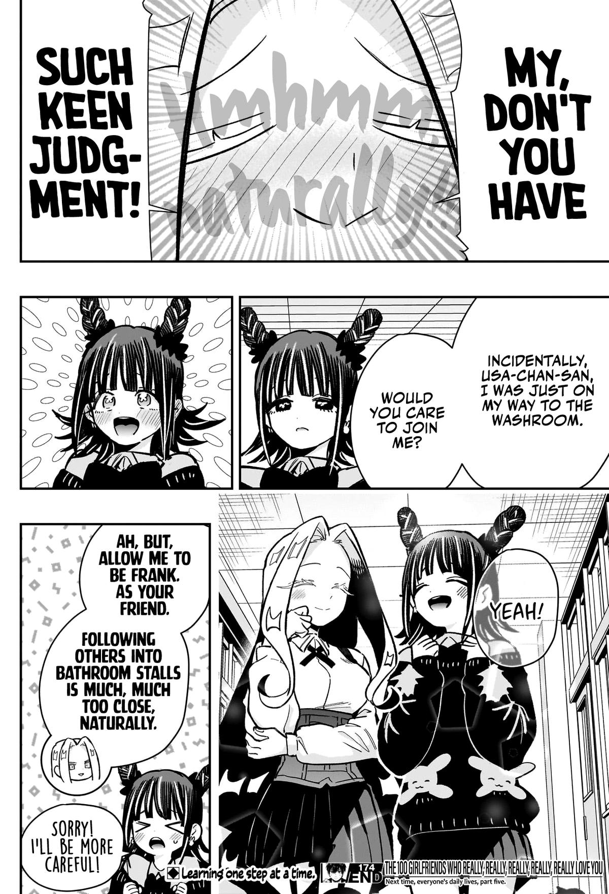 The 100 Girlfriends Who Really, Really, Really, Really, REALLY Love You Chapter 174 — page 19