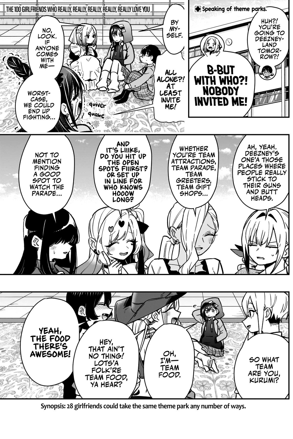 The 100 Girlfriends Who Really, Really, Really, Really, REALLY Love You Chapter 176 — page 2