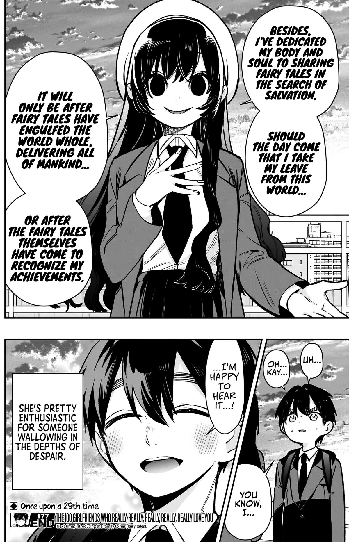The 100 Girlfriends Who Really, Really, Really, Really, REALLY Love You Chapter 177 — page 21