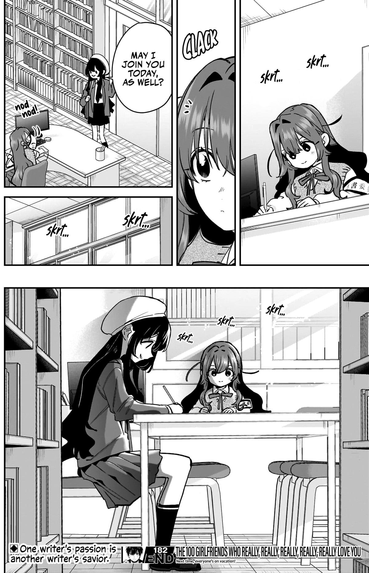 The 100 Girlfriends Who Really, Really, Really, Really, REALLY Love You Chapter 182 — page 21