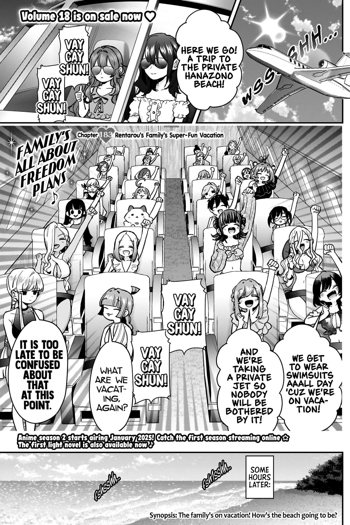 The 100 Girlfriends Who Really, Really, Really, Really, REALLY Love You Chapter 183 — page 2