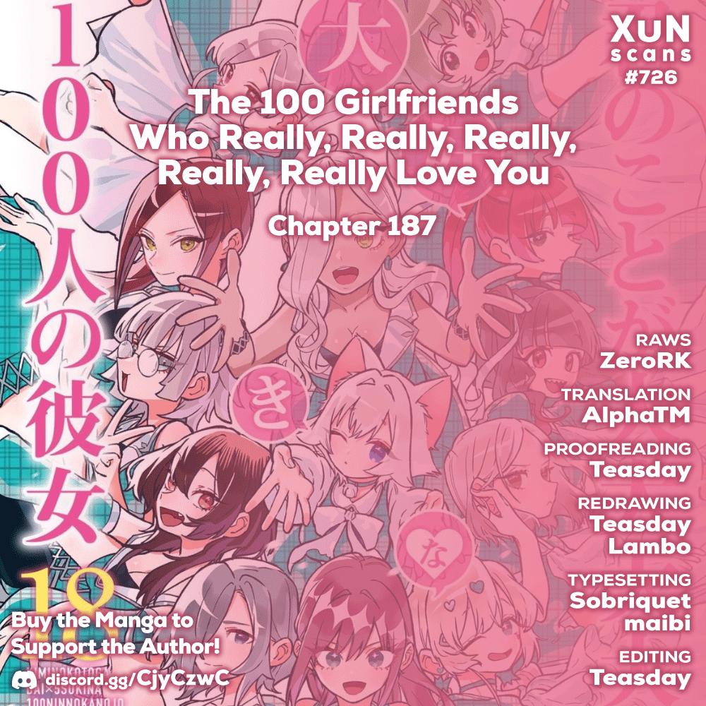 The 100 Girlfriends Who Really, Really, Really, Really, REALLY Love You Chapter 187 — page 1