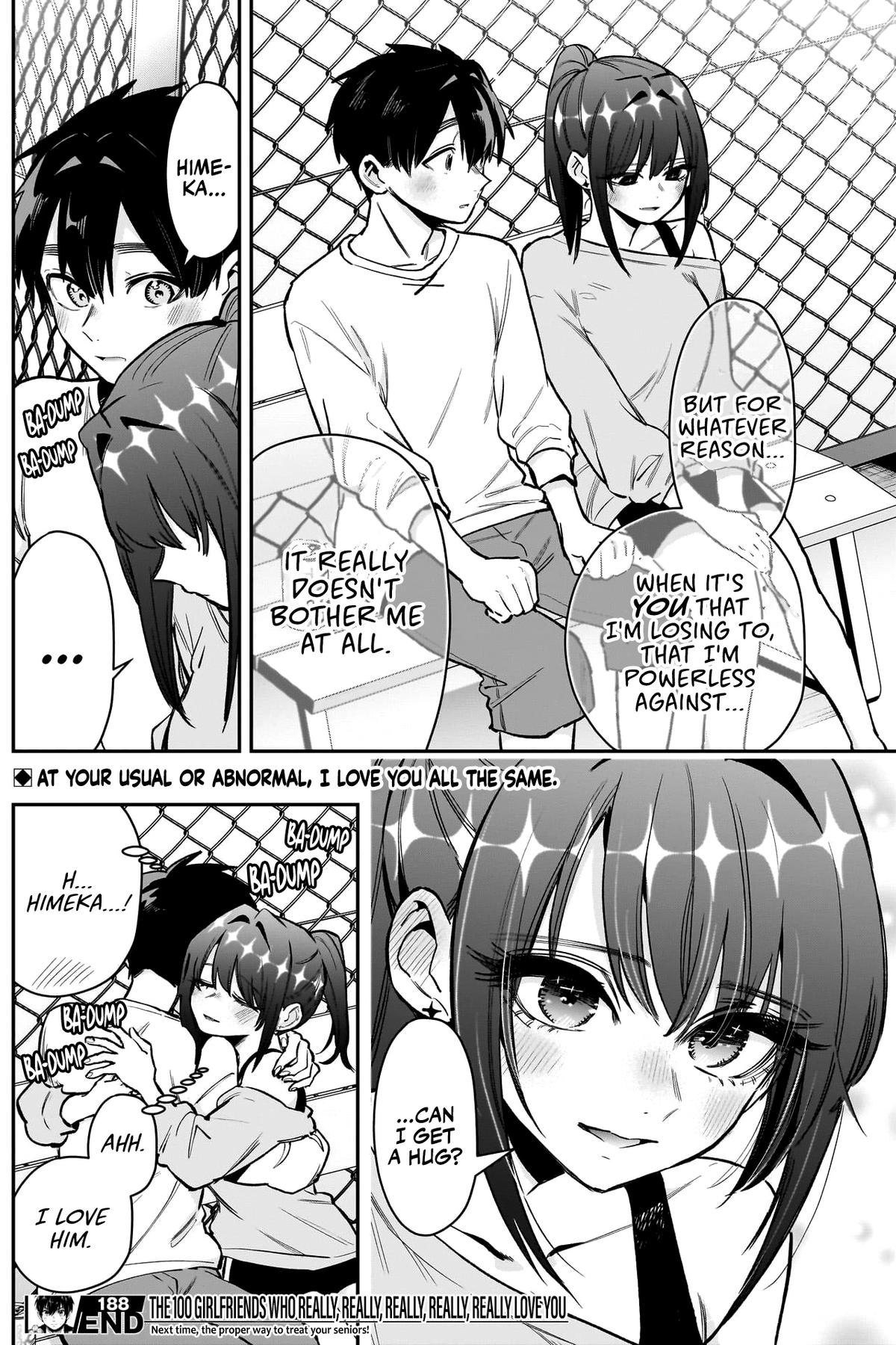 The 100 Girlfriends Who Really, Really, Really, Really, REALLY Love You Chapter 188 — page 21
