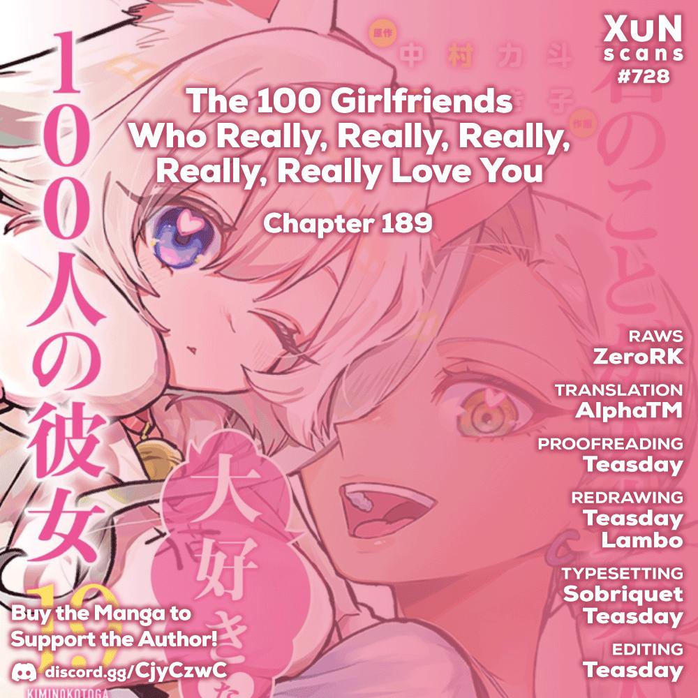 The 100 Girlfriends Who Really, Really, Really, Really, REALLY Love You Chapter 189 — page 1
