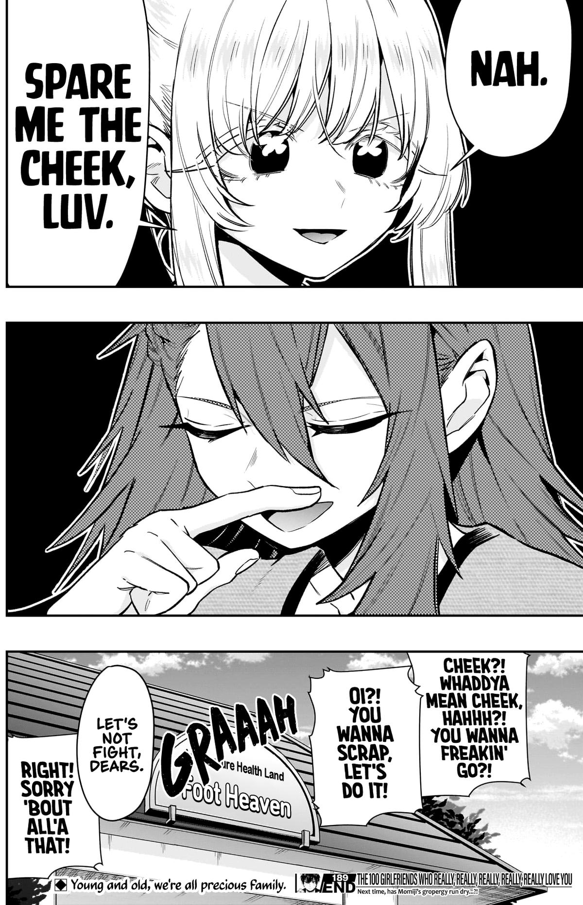 The 100 Girlfriends Who Really, Really, Really, Really, REALLY Love You Chapter 189 — page 21