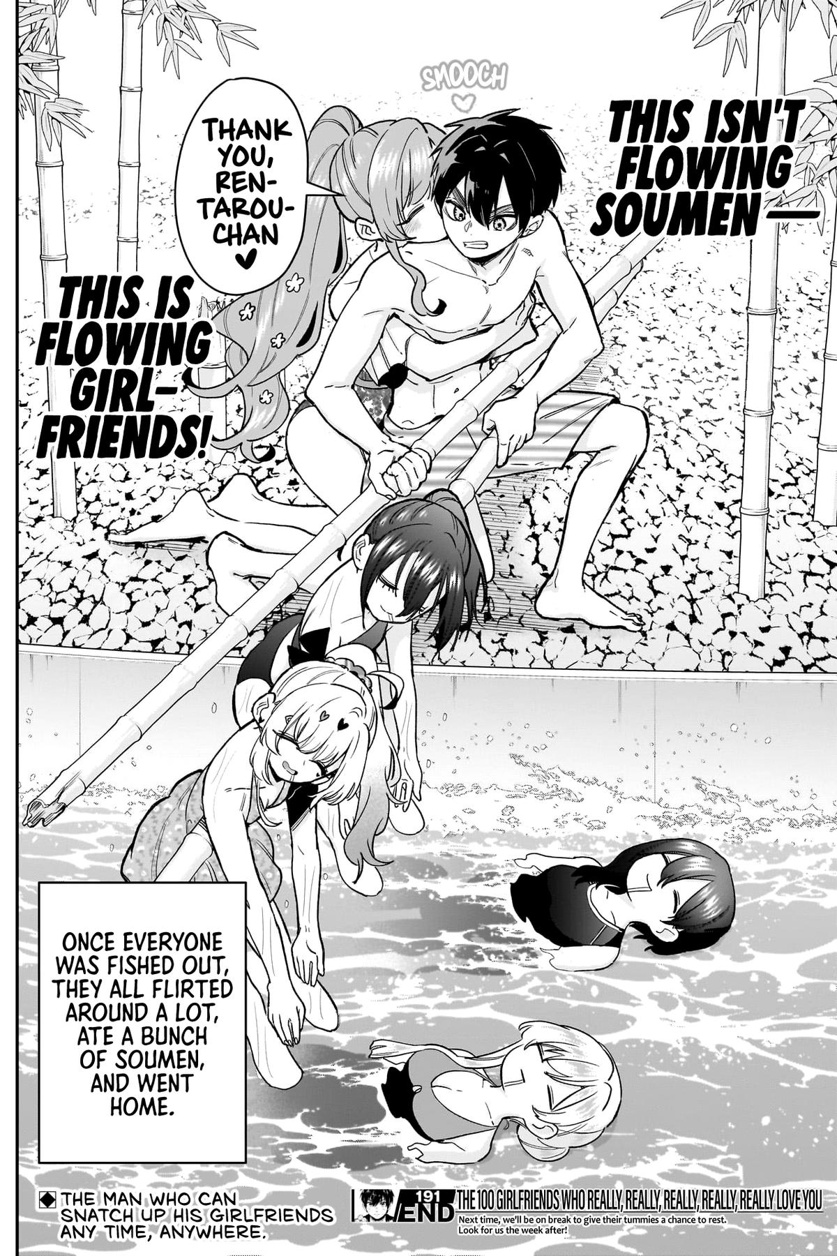 The 100 Girlfriends Who Really, Really, Really, Really, REALLY Love You Chapter 191 — page 22