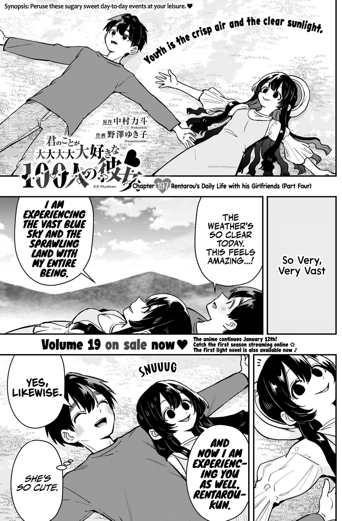 The 100 Girlfriends Who Really, Really, Really, Really, REALLY Love You Chapter 197 — page 2