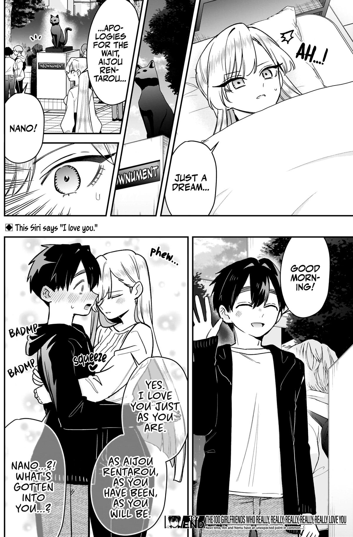 The 100 Girlfriends Who Really, Really, Really, Really, REALLY Love You Chapter 197 — page 21