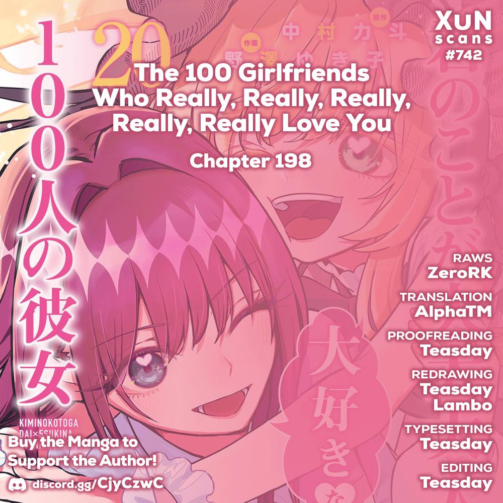 The 100 Girlfriends Who Really, Really, Really, Really, REALLY Love You Chapter 198 — page 1