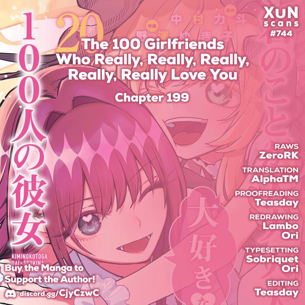 The 100 Girlfriends Who Really, Really, Really, Really, REALLY Love You Chapter 199 — page 1