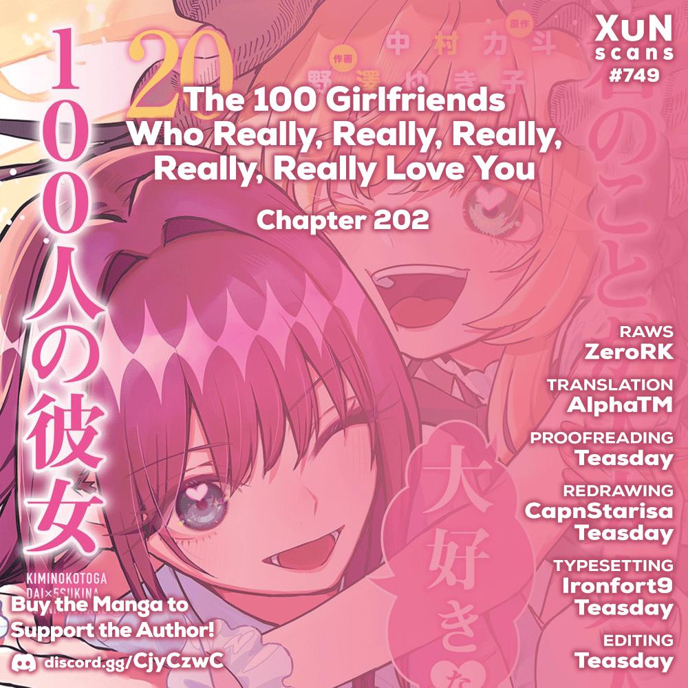 The 100 Girlfriends Who Really, Really, Really, Really, REALLY Love You Chapter 202 — page 1