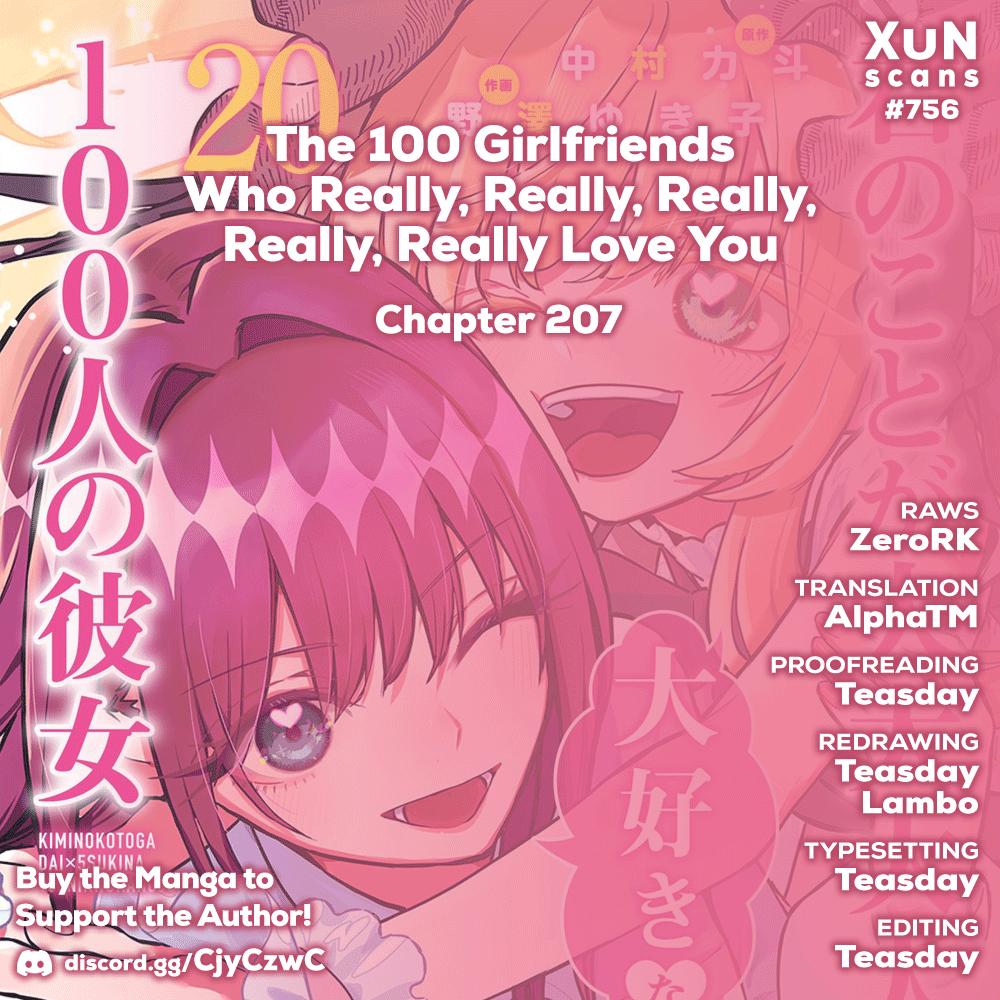 The 100 Girlfriends Who Really, Really, Really, Really, REALLY Love You Chapter 207 — page 1